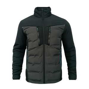 Chaqueta de Invierno Acolchada con Capucha, Impermeable, con Cierre, Tallas Grandes, Servicio OEM Personalizado con Logotipo - Product Image 1