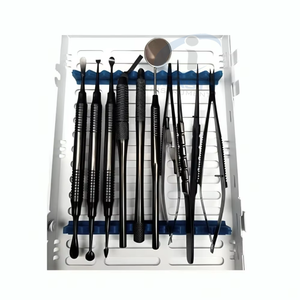 Ensemble d'instruments dentaires professionnels, kit composite de base, instruments chirurgicaux manuels, équipements dentaires - Product Image 6