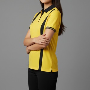 Custom Women <b>Polo</b> <b>Shirt</b> Short Sleeve Cotton <b>Polo</b> T <b>Shirt</b> OEM ODM Private Label Golf Tennis Uniform Manufacturer Wholesale - Product Image 2