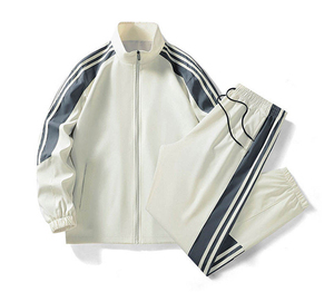 Men's <b>wind</b> <b>breaker</b> Tracksuit High Collar Training Sweat jacket and pant set Trendy Men's <b>wind</b> <b>breaker</b> Tracksuit Custom Logo - Product Image 3