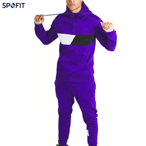 ชุดวอร์มผู้ชาย ผ้าฝ้าย 100% ระบายอากาศได้ดี ชุดออกกำลังกาย กางเกงจ็อกกิ้งทรงโอเวอร์ไซส์ ชุดสองชิ้น ชุดลำลองสำหรับออกกำลังกายที่ยิม - Product Image 5