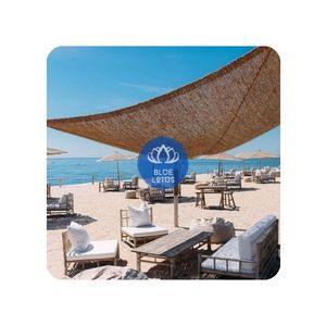 Voile d'ombrage en fibre de coco de qualité supérieure 2026 pour la décoration de complexes hôteliers, 100% naturelle, pure, propre, sûre, certifiée, durable, équipement d'extérieur - Product Image 1