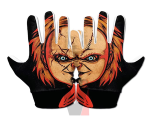Nuevo Diseño OEM al por Mayor Guantes de Fútbol Americano de Alta Calidad Personalizados Guantes de Receptor de Fútbol Americano de Cuero Baratos - Product Image 1