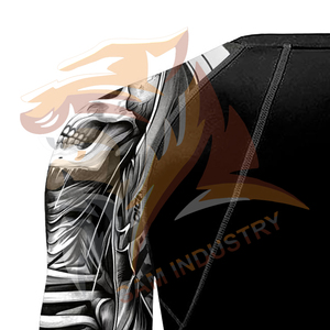 Custom Logo Lightweight Long Sleeve Seamless <b>Compression</b> <b>Shirt</b> Comfortable Gym Fitness Bodybuilding Regular Fit <b>Shirts</b> - Product Image 4