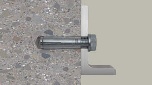 FISCHER EA M6 N Bullet <b>fasteners</b> no-cracked concrete Anchor carbon steel zinc plated Drop in anchor Galvanized Expansion - Product Image 3