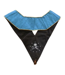 Collar Masónico Personalizable para Maestro Ceremonial, Bordado a Máquina Profesional, con Pasador de Seguridad, Premium - Product Image 2