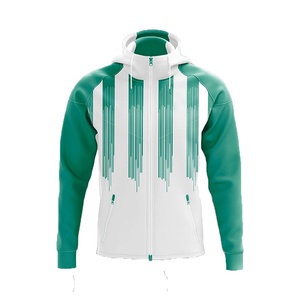 เสื้อฮู้ดไหมพรมแบบซิป ไซส์พลัสสำหรับทุกเพศ พร้อมโลโก้สั่งทำ พิมพ์ลายสกรีนแบบพิเศษ ลายปักไหมพรมสไตล์สปริง ดีไซน์บุซับใน - Product Image 1