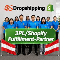 Partenaire de distribution 3PL Shopify depuis la Chine |   Service de dropshipping sans MOQ pour les vendeurs autrichiens avec marque privée