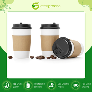 Vasos de Papel de Pared Simple con Mangas, Cómodos de Agarrar, Ampliamente Disponibles, Ideales para Té y Café, al Mejor Precio Competitivo - Product Image 6