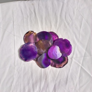 Plaque en cristal violet poli avec motif animal, décoration d'intérieur, cadeau, vente en gros - Product Image 5