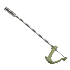 Applicateur de boulettes Bolus Gun pour moutons et porcs, instrument vétérinaire en acier inoxydable avec poignée colorée, réutilisable - Product Image 1