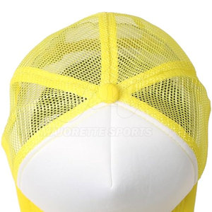 Casquette trucker ajustable en mesh de haute qualité avec logo personnalisé, respirante, protection solaire, snapback unisexe - Product Image 6