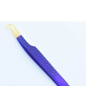 Pinzas de Acero Inoxidable Profesionales de Alta Calidad para Pestañas, Antiestáticas, con Mango Cómodo para Extensiones de Pestañas, Pinzas Duraderas - Product Image 5