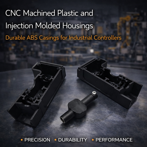 Carcasas de Plástico Moldeadas por Inyección, Carcasas Duraderas de ABS para Controladores Industriales con Color y Logotipo Personalizados y Servicio OEM - Product Image 3