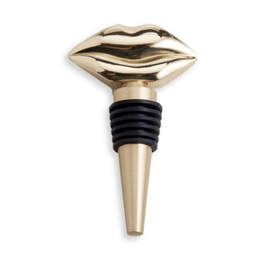 Wholesale Elegant Gold <b>Wine</b> Bottle <b>Stopper</b> Beverage Sealer and Leak proof Metal for Modern Home Bar and Party Supplies - Product Image 1