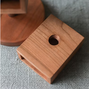 Organisateur de rangement pour bureau et école, design moderne, réglable, 3 compartiments, porte-stylos en bois, rentrée scolaire, prix bas - Product Image 2