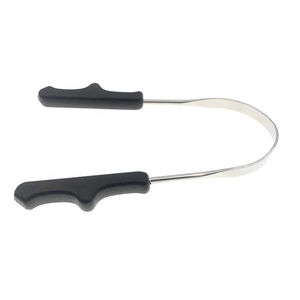 Raspador de Lengua de Acero Inoxidable con Mango de Plástico, Reutilizable, Ecológico, para Niños y Adultos, Instrumento de Limpieza Bucal - Product Image 1