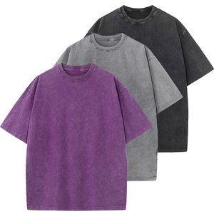 Wholesale rate 100% Heavyweight Cotton Blank T Shirt Custom <b>Plain</b> <b>White</b> T-Shirts for Men Oversized O-Neck Men's T-shirts - Product Image 3