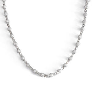 AMBER JEWELS - Collar de Diamantes Unisex de Lujo Chapado en Oro de 18K, Corte Brillante Redondo, Color D, Joyería Moderna para Uso Diario - Product Image 2
