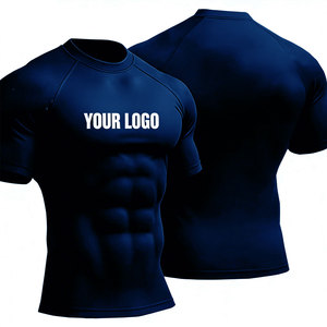 Camiseta de Compresión Premium para Hombre, Poliéster y Elastano, Ajuste Ceñido, para Entrenamiento, Running, Fitness y Deportes - Product Image 1