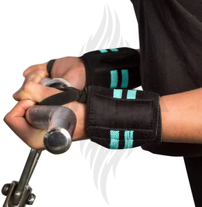 Muñequera de Neopreno de Alta Calidad con Logotipo Personalizado para Levantamiento de Pesas, Gimnasio, Entrenamiento, Fitness, Powerlifting - Product Image 3