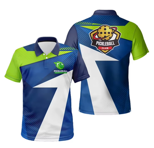 IRSA SPORTS T-shirt de sport unisexe toutes saisons pour pickleball, personnalisable par sublimation, respirant, écologique, en Spandex/Coton, manches courtes - Product Image 5
