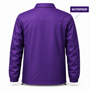 Veste Coach en Gros Personnalisable avec Logo Imprimé, Imperméable, Doublure en Maille, Légère, Unisexe, Coupe-Vent d'Extérieur – Fabricant - Product Image 2