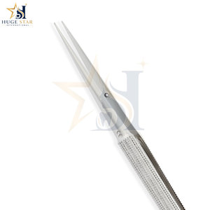 Pinzas Quirúrgicas de Punta Fina de Acero Inoxidable con Cierre de Mandíbula de Precisión, Reutilizables, Ecológicas y con Anillos Cómodos para los Dedos - Product Image 6
