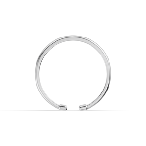Bague ajustable large unisexe tendance en argent, motif géométrique multicouche, style manchette ouverte, bijou de mode pour mariage, design personnalisé - Product Image 2