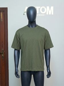 เสื้อยืดผู้ชายสั่งทำพิเศษ คุณภาพสูง คอกลม ทรงปกติ ผ้าหนา ซักแบบวินเทจ ผ้าฝ้ายถัก 100% - Product Image 3