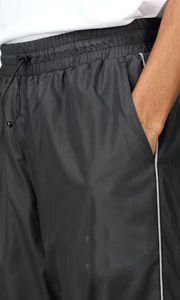 OEM Customized Logo Men's Nylon Sportswear Streetwear High Street Waterproof Windbreaker <b>Trousers</b> with <b>Elastic</b> Waist 2026 - Product Image 6