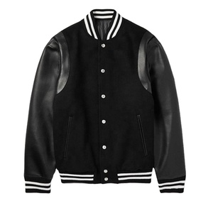 2025 Wool Satin Varsity <b>Jackets</b> Customizable High Quality Streetwear Hooded Light Embroidery Customizable Logo Winter Letterman - Product Image 1
