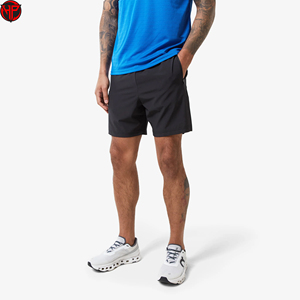 Conjunto de Camiseta y Pantalones Cortos Ligeros y Transpirables para Hombre, Fabricante OEM, Personalizado, Elástico en Cuatro Direcciones, Conjuntos de Camisetas Deportivas de Verano para Hombre - Product Image 4
