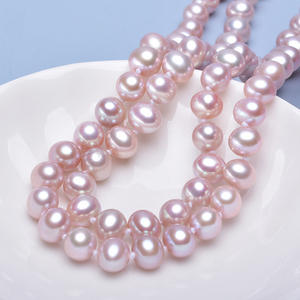 Collier de perles d'eau douce Tilian 7-8 mm, chaîne de pull monocouche, boucle en forme de 8, cercle fermé, polyvalent et élégant pour multiples occasions - Product Image 2