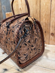 Bolso de cuero de grano completo Western Spirit para damas de Divine International. Servicios OEM/ODM disponibles. - Product Image 3