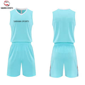 Uniformes de basket-ball sur mesure en gros, haute qualité, manches régulières, vêtements d'équipe pour l'entraînement - Product Image 1