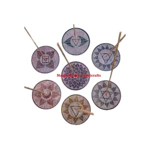 Soporte para quemador de incienso de esteatita de vida de árbol antiguo hecho a mano piedra multicolor tallada soporte de incienso de madera religiosa lavanda - Product Image 4