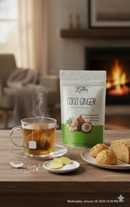 Thé aux herbes gingembre-coco OEM x15 sachets de thé par paquet - Product Image 3