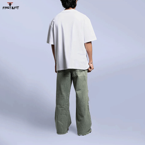 T-shirt en coton 100% de haute qualité, fabriqué par des professionnels, avec logo personnalisé imprimé, t-shirt en coton uni pour hommes, été - Product Image 6