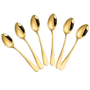 Juego de Cucharas Recubiertas de Oro de Alta Calidad al por Mayor, Juego de Cucharas Recubiertas de Oro Multiusos de Primera Calidad - Product Image 1