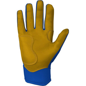 Custom Short Cuff Leather Batting <b>Gloves</b> For <b>Baseball</b> High Grip Cabretta Leather Batting <b>Gloves</b> For Youth And Adults - Product Image 3