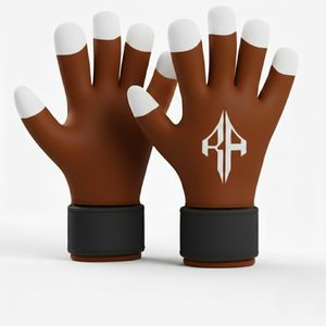 Gants de gardien de but unisexes de haute qualité, matière PU, lacets respirants, protection des doigts et du pouce, par RIVIAN ATLANTIC - Product Image 5