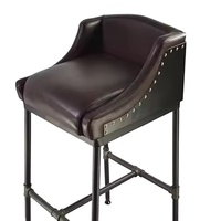 Chaise de bar haut de gamme au design moderne, mobilier pour hôtel et restaurant