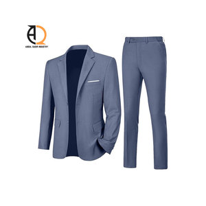 ชุดสูทผู้ชายสีพาสเทลทรงเข้ารูปสำหรับงานทางการ - Product Image 5