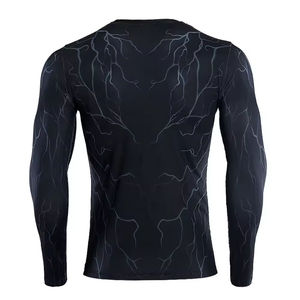 Camiseta de Compresión Deportiva para Hombre de Primera Calidad, Secado Rápido, Transpirable, Elástica, con Logotipo Personalizado - Product Image 2