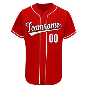 Maillot de baseball personnalisé de qualité supérieure, respirant, pour l'extérieur, de qualité supérieure, pour toutes les équipes, vêtements de sport, maillot de baseball à boutons - Product Image 3