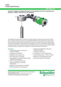 SCHNEIDER 244LD เครื่องส่งสัญญาณแรงลอยตัว เกจวัดระดับดิจิตอล การวัดความหนาแน่น ความแม่นยำ 0.5% ช่วงการวัด 300 มม.-6000 มม. อลูมิเนียมอัลลอยด์ 1 - Product Image 4