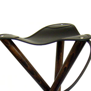 Silla de Caza Plegable de Madera con Asiento de Cuero 2026, para Exteriores y Camping, Tamaño y Color Personalizables, para Todas las Estaciones, Fabricada por Imra Impex - Product Image 5