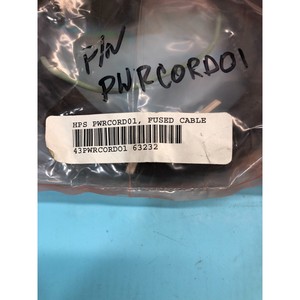 MKS 43PWRCORD01 <b>POWER</b> <b>CABLE</b>, AMAT 3890-01586 ISO - Trusted Global Legacy Semiconductor Equipment and Parts at - Product Image 1