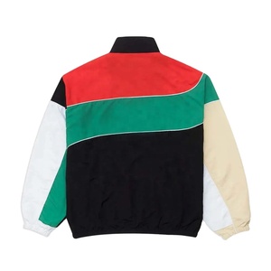 Custom Man Colorful Windbreaker Jacket Front Zip Windproof Waterproof Lightweight Outdoor Windbreaker Jacket - Product Image 2